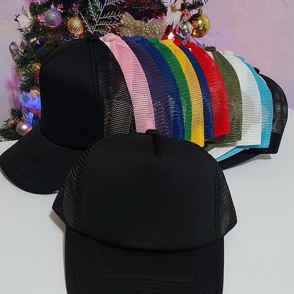 Plain Hats Trucker Hat (Choose your Color) - Picture 15 of 16